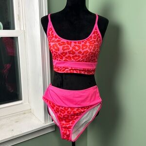 Jess Len pink and red bikini, medium